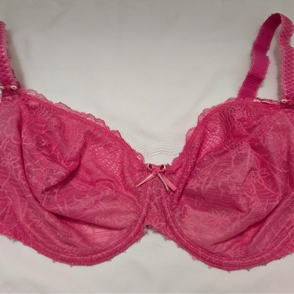Freya 34G Jolie Pink Balconette Underwire Bra and Size M Panty Set